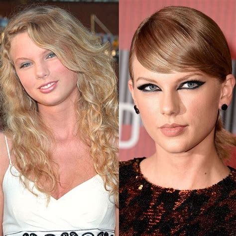 The Beauty Evolution of Taylor Swift, from Curly-Haired Cutie to All ...