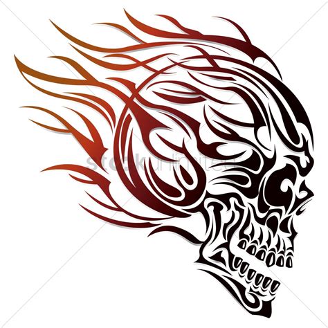 Skull Tattoo Vector at Vectorified.com | Collection of Skull Tattoo Vector free for personal use