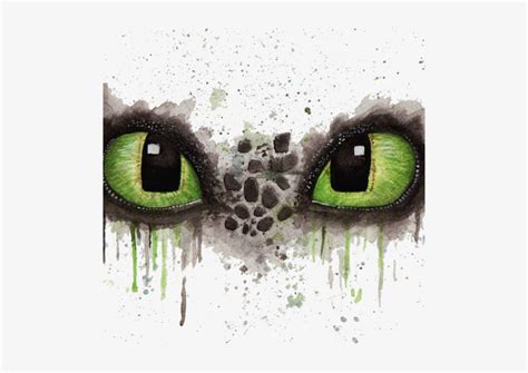 How To Train Your Dragon - Toothless Eyes Drawing PNG Image | Transparent PNG Free Download on ...