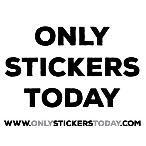 OnlyStickersToday - Etsy