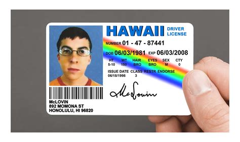 Mclovin Personalised Prop ID Card Magnet Keyring - Etsy Singapore