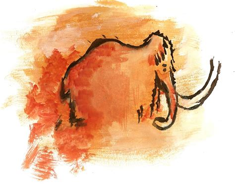 "Mammoth Cave Painting" by Claire Frickleton | Redbubble