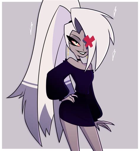 @katya_sair Female Character Design, Character Art, Vivziepop Hazbin Hotel, Anime Furry, Hotel ...