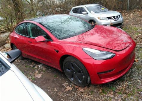 Bidding ended on 5YJ3E1EBXNF130634, Salvage Tesla Model 3 at PUYALLUP, WA on February 22, 2023 ...