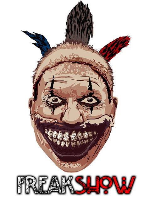 American Horror Story- Twisty the Clown T-Shirt Design | American horror, American horror story ...