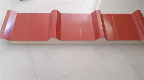 Jindal Galvanised Puf Panel Roofing Sheet, For Walls & Partitions ...