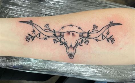 79 Bull Skull Tattoo Designs To Show Your Inner Strength