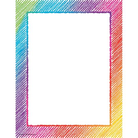 Colorful Scribble Computer Paper - TCR2688 | Teacher Created Resources