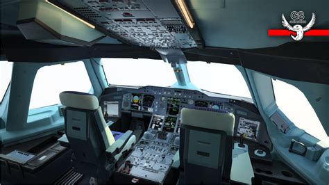 √ Interior Cockpit Airbus Beluga - Popular Century