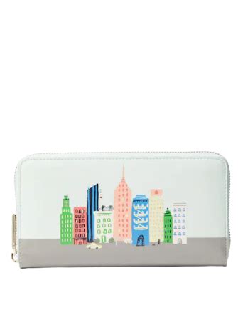 Kate Spade New York City Skyline Zip around Continental Wallet ...