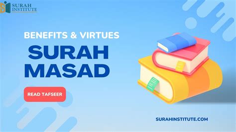 The benefits and Virtues of Surah Al-Masad - Comprehensive Tafseer ...