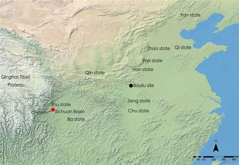 Map of Sichuan Basin showing the sites and states mentioned in the text | Download Scientific ...