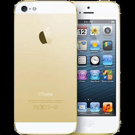 Gold Color Apple IPhone 5S 16 GB Gold Refurbished Mobile at best price ...