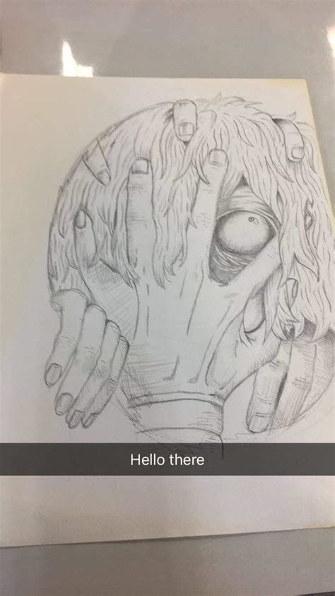 Shigaraki drawing | Anime Amino