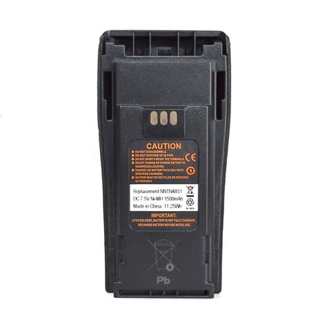 NNTN4851 Ni-MH Battery For Motorola GP3188 PR400 XIR-P3688 Portable Radio