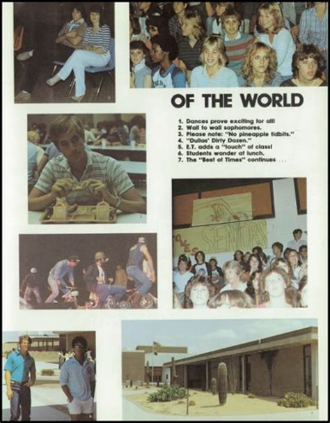 Explore 1983 Cactus High School Yearbook, Glendale AZ - Classmates