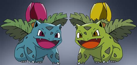 Ivysaur shiny reflection by Thunderwest on DeviantArt