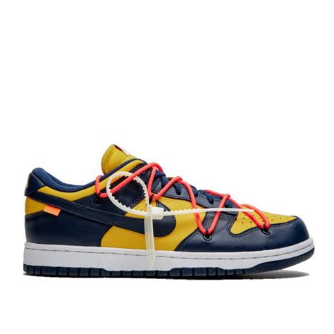 Off-White x Nike Dunk Low “University Gold” - My Sports Shoe