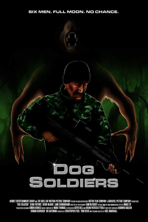 Alternative movie poster for Dog Soldiers by Ferenc Konya