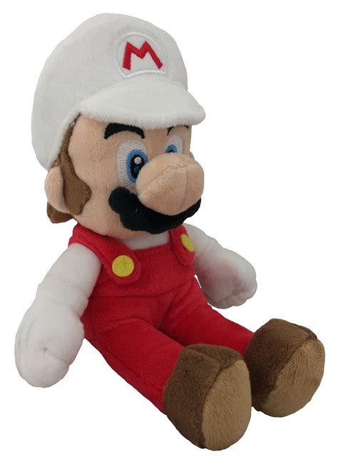 Little Buddy LLC, Fire Mario 8" Plush - Walmart.com - Walmart.com