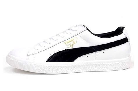 PUMA Clyde Leather Fs (White/Black) - Sneaker Freaker