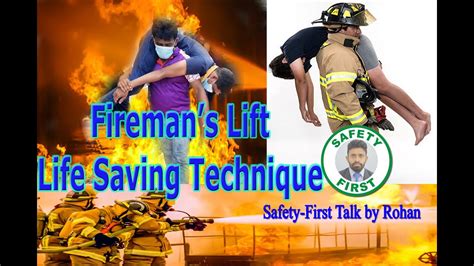 Fireman's Lift - Life Saving Technique - YouTube