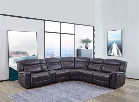 Coaster Fine Furniture - Bluefield - 6-piece Modular Motion Sectional ...