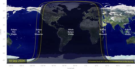 Partial Lunar Eclipse Sept 2024 Map - Flor Annemarie