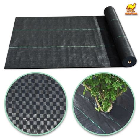 Weed Barrier Garden Landscape Fabric Durable Heavy-Duty Weed Block Gardening Mat | eBay