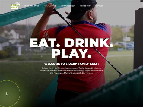 Sidcup Family Golf - Awwwards Nominee