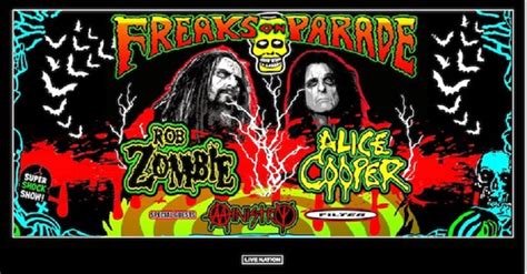 ROB ZOMBIE Announces "Freaks On Parade Tour 2023" - Go Venue Magazine