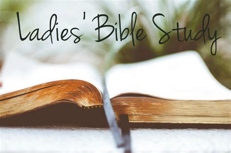 LADIES BIBLE STUDY | Ministries | Cranbrook Fellowship Baptist