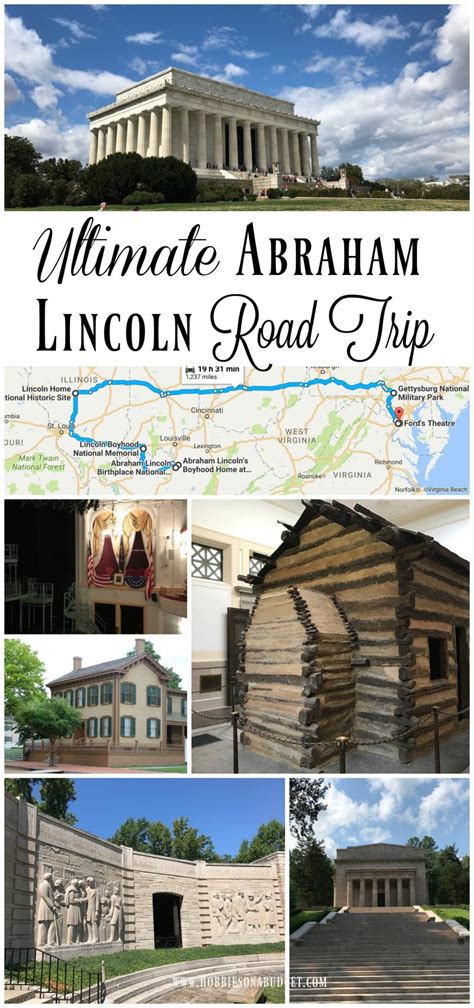 Ultimate Abraham Lincoln Road Trip - State by State Travel