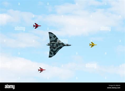 Avro Vulcan XH558 Stock Photo - Alamy