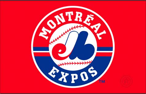 Montreal Expos Logo - Primary Dark Logo - National League (NL) - Chris Creamer's Sports Logos ...