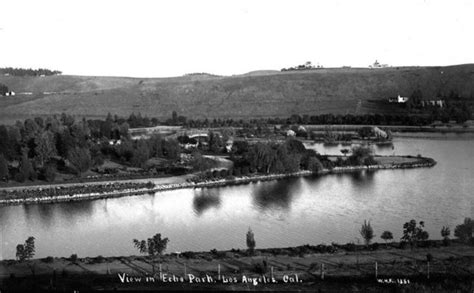 Echo Park's Lake Began as a Drinking Water Reservoir | Lost LA | Food ...