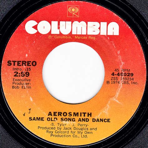 Aerosmith - Same Old Song And Dance (1974, Vinyl) | Discogs