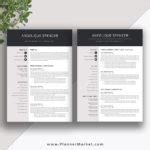 Professional Resume Template for MS Word, 1-3 Page CV Template, Creative Resume, Modern Resume ...