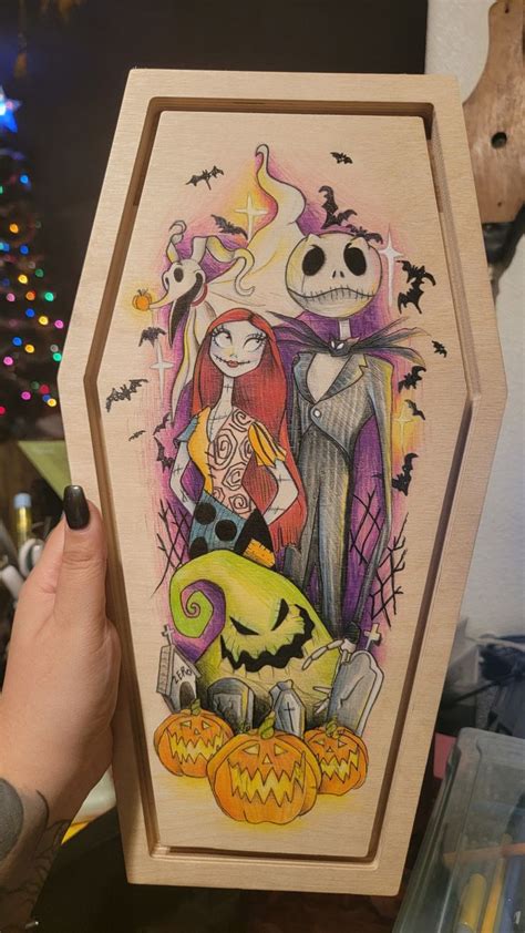 Nightmare Before Christmas Coffin Wall Decor | The nightmare before ...