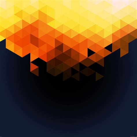 va92-wallpaper-triangle-fall-orange-pattern-wallpaper