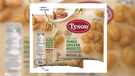 Tyson chicken nuggets recalled, may contain rubber - ABC7 New York