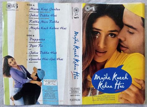 Mujhe Kuch Kehna Hai Hindi Audio Cassette By Anu Malik - Tamil Audio CD, Tamil Vinyl Records ...