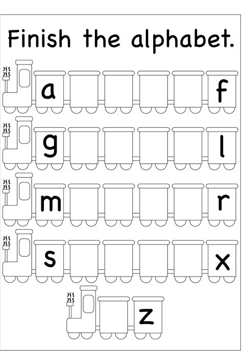 Printable ABC Worksheets Free | Activity Shelter