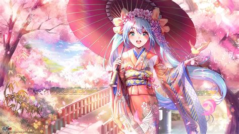 Cherry Blossom Anime Wallpaper 4k Pc - IMAGESEE