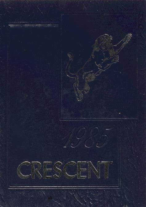 1985 yearbook from Crestview High School from Ashland, Ohio