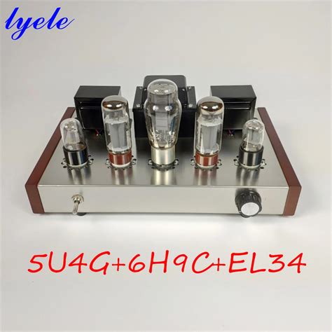 Lyele Audio El34 Vacuum Tube Amplifier Kit Diy Hifi Class A Power ...