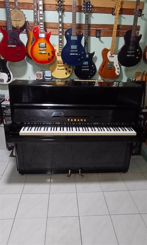 Yamaha acoustic piano, Hobbies & Toys, Music & Media, Musical Instruments on Carousell