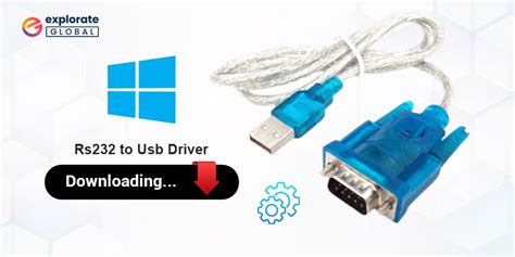 RS232 to USB Driver Download for Windows 11, 10