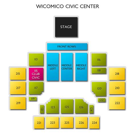 Wicomico Civic Center Seating Chart | Vivid Seats