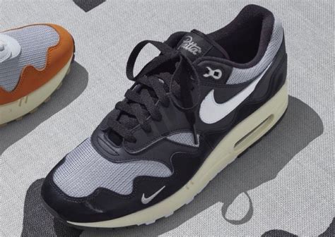 The Patta x Nike Air Max 1 Waves Black Gets a Release Date - Sneaker News